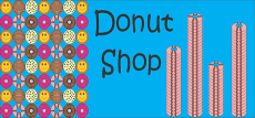 Published & copyrighted by Ryan Bissonnette Donut Shop